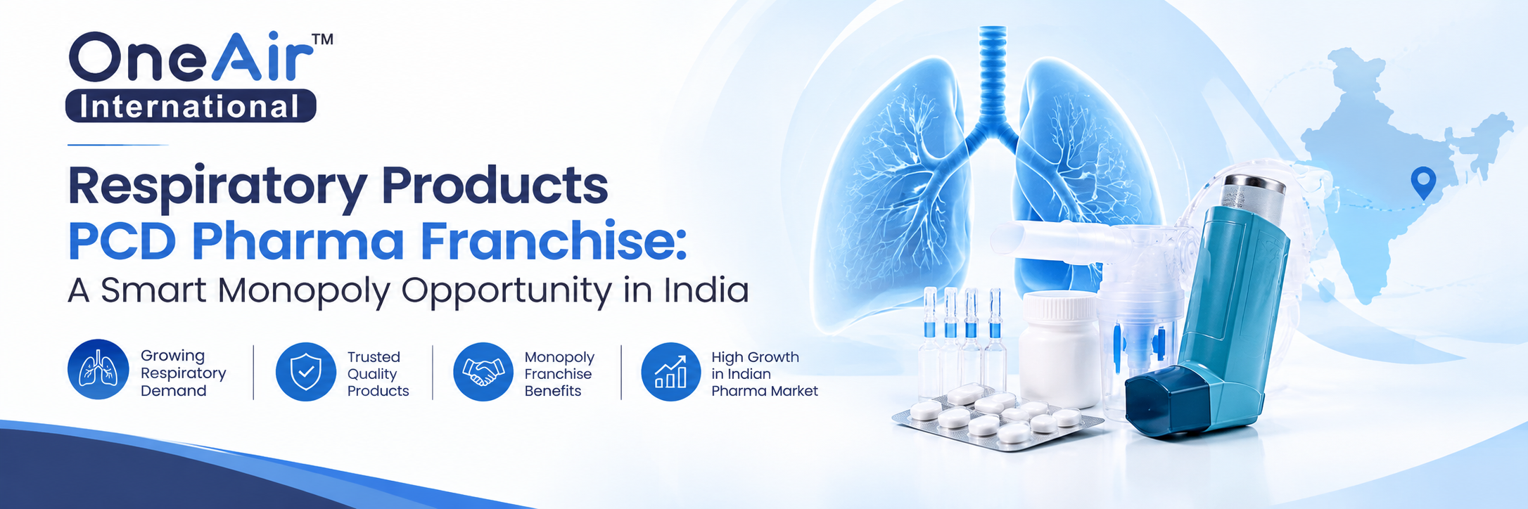 Respiratory Products PCD Pharma Franchise: A Smart Monopoly Opportunity in India